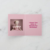AI Art Doll Bonne carte d'anniversaire (Intérieur)