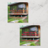 AI Art Products Square Visitekaartje (Voorkant / Achterkant)