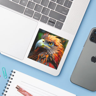Ai Artsy Bird Sticker