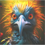 Ai Artsy Bird Sticker (Voorkant)