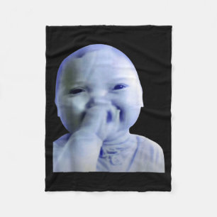 Ai Baby Je Zweert Meme Funny Lachende Baby Meme Br Fleece Deken