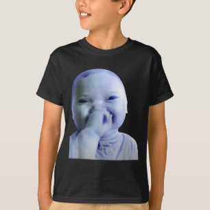 Ai Baby Je Zweert Meme Grappige Lachende Baby Meme T-shirt