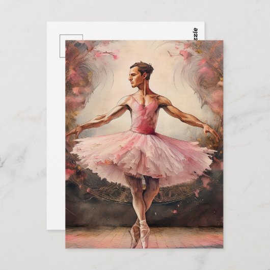 AI Ballet Briefkaart (Voorkant / Achterkant)