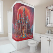 AI Candy Castle Douche rideau (En situation)