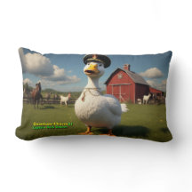 AI Captain Duck Dancer 01 Sierkussen