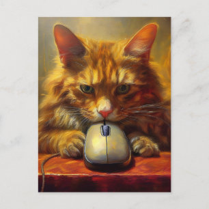 AI Cat Briefkaart