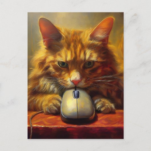 AI Cat Briefkaart (Voorkant)