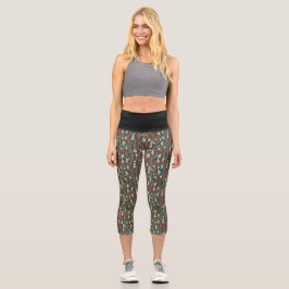 AI Christmas Ornament Pattern Leggings