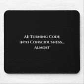 Ai Code Consciousness Funny Tech Geek Nerdy Gift Muismat (Voorkant)