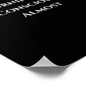 Ai Code Consciousness Funny Tech Geek Nerdy Gift  Poster (Hoek)