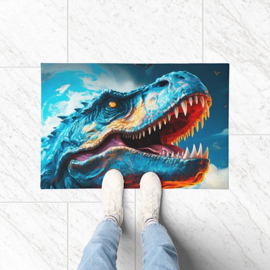 AI-dinosaurus Deurmat (Binnen)