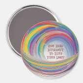 AI-diversiteit en echte lichtmagneet Magneet (Voorkant / Achterkant)