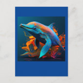 AI DOLPHIN SWIM #1 BRIEFKAART (Voorkant)