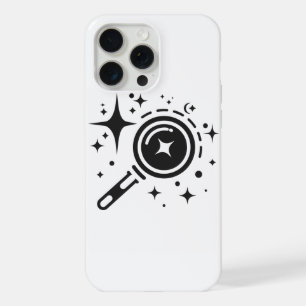 AI-embleem Sparkle-sterren, baken van het digitale iPhone 15 Pro Max Hoesje