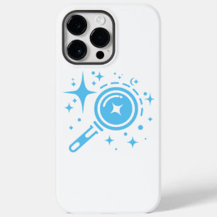 AI-embleem Twinkle-sterren, baken van het digitale Case-Mate iPhone 14 Pro Max Hoesje