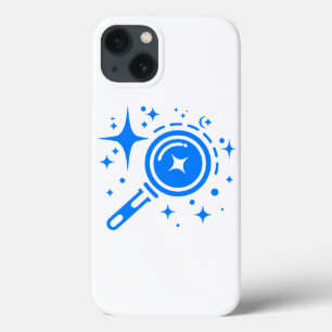 AI-embleem Twinkle-sterren, baken van het digitale iPhone 13 Hoesje