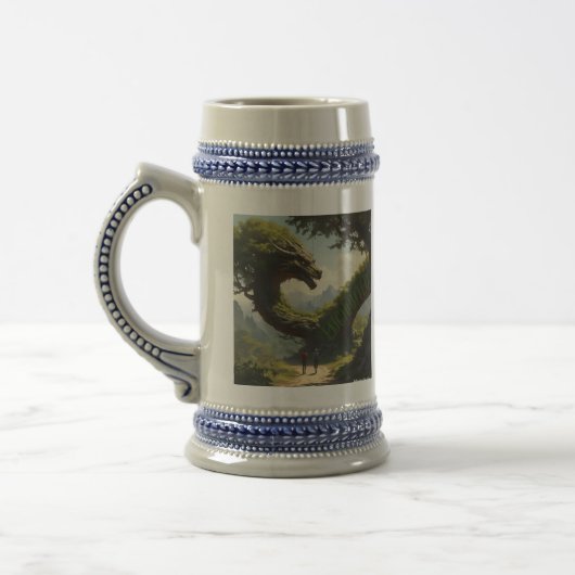 AI Enchanted Tree Dragon Mok Beer Stein (Links)