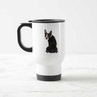 Ai fait je fais que tasse de voyage de chien de