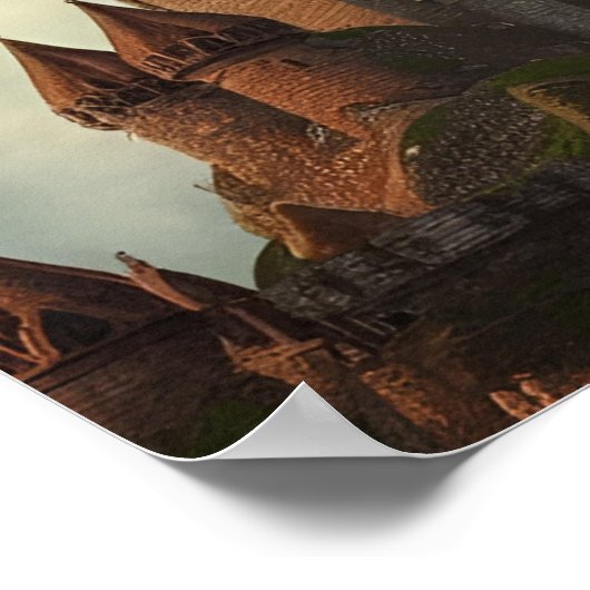 AI Fantasy Castles #02 Poster (Hoek)