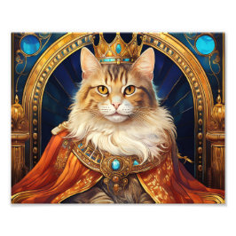 AI Fany Cat Foto Afdruk