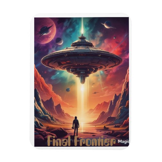 AI Final Frontier Flexible Magnet Magneet (Verticaal)