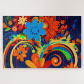 AI Flower Design Legpuzzel (Horizontaal)