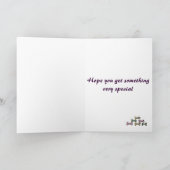 AI- Funny Pup carte d'anniversaire (Intérieur)