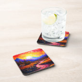 AI-gebergte Bier Onderzetter (Rechterzijde)