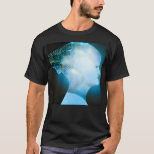 AI-gegenereerd afbeelding van kunstmatige intellig T-shirt
