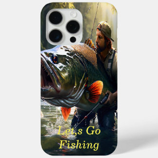 (AI gegenereerd) Laat de riviervisserij gaan iPhone 15 Pro Max Hoesje