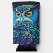 AI gegenereerde kleurrijke Uil (Voorkant)