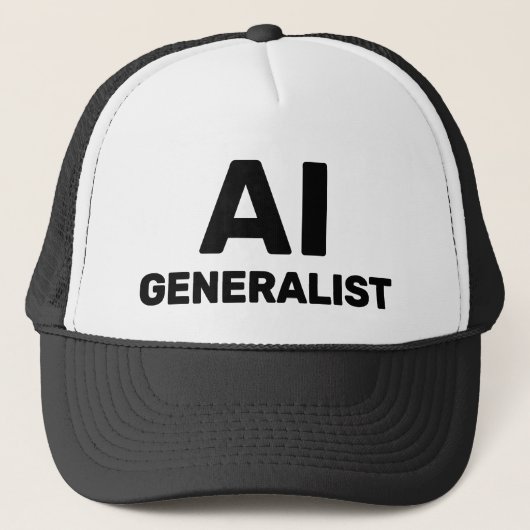 AI Generalist™ Trucker Hat Trucker Pet (Voorkant)
