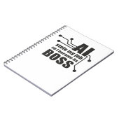 AI heeft mijn baan gestolen, dus ik werd de baas Notitieboek (Linkerzijde)