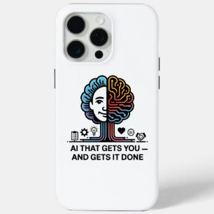 AI-hersentechnologieontwerp voor innovators iPhone 15 Pro Max Hoesje