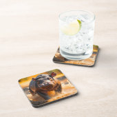 Ai Hippo Bier Onderzetter (Rechterzijde)