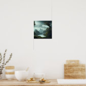 AI Imaginaire Paysage #02 Poster (Cuisine)