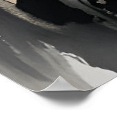 AI Ink Dessin paysage Poster (Coin)