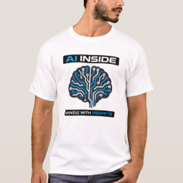 “AI Inside — Handle With Prompts” T-shirt