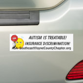 AI is Behandelbare Bumpersticker (Op auto)