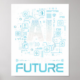 Ai Is De Toekomst Kunstmatige Intelligentie Gesche Poster