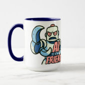 AI Is Your Friend Mug for People Who Like ChatGPT Mok (Links)