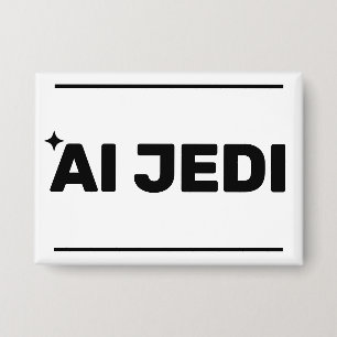 AI Jedi™ Knop (Aanpassen!) Button