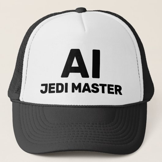 AI Jedi Master™ Trucker Hat Pet (Voorkant)