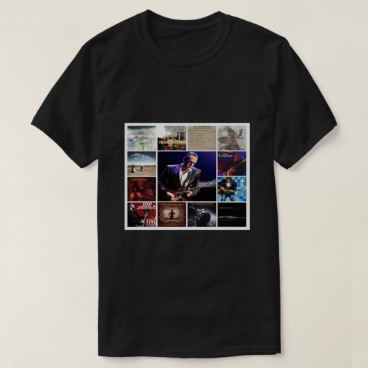Ai joe bonamassa Quilt Blan T-shirt (Design voorkant)