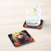 AI Lady Bier Onderzetter (Rechterzijde)