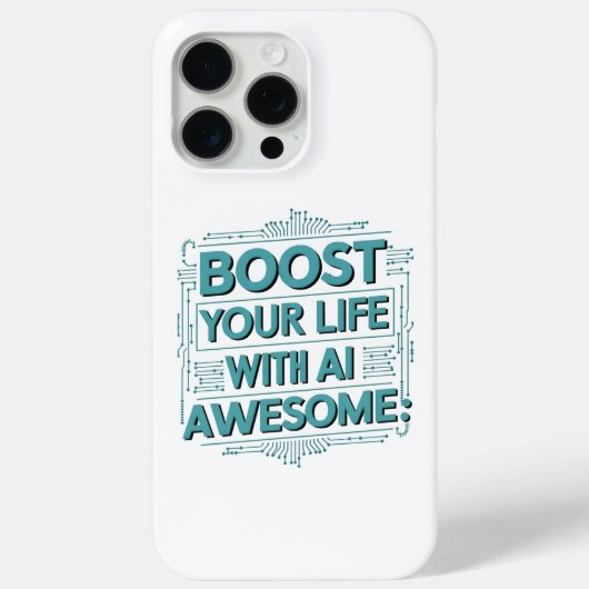 AI Life Boost Case – Daily Awesome Enhancer (Achterkant)
