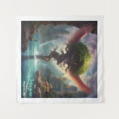 AI Magical World Imagine Tapestry Wandkleed (Voorkant (horizontaal))