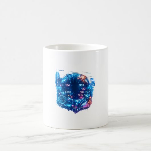 AI Mind Mug – Cerveau numérique pour des idées de  (Centre)