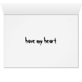 ai mon coeur (Intérieur Horizontal (Bas))