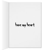 ai mon coeur (Intérieur (Droit))